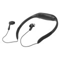Sport Waterproof Rechargeable In-Ear Headphone MP3 Player w/ FM Radio - Black (4GB)