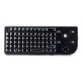 Wellson UKB-400-RF 2.4GHz Mini Wireless 70-Key QWERTY Keyboard w/ Trackball - Black